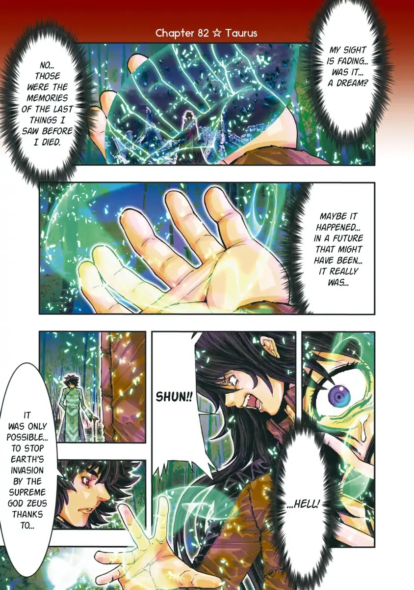 Saint Seiya Episode.G -Assassin- Chapter 82 page 1 - Chapter 82: Taurus