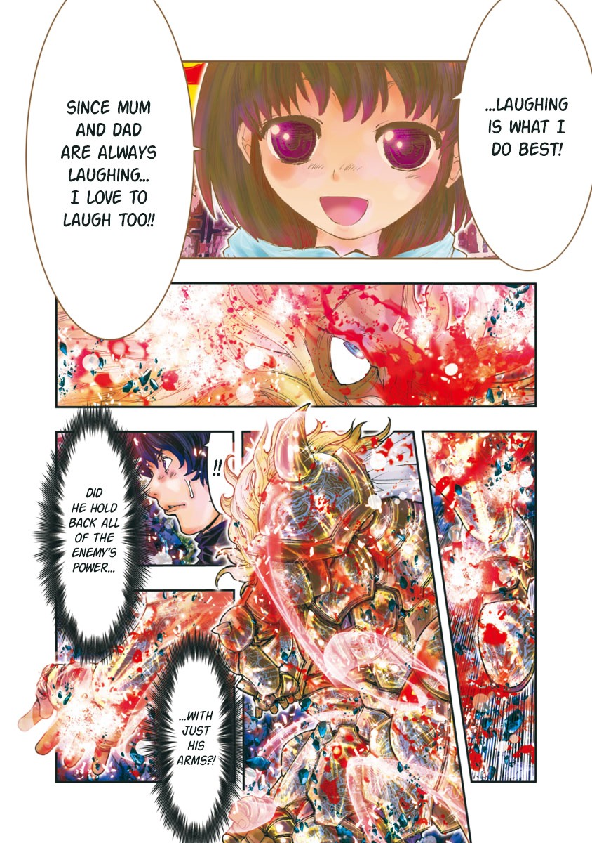 Saint Seiya Episode.G -Assassin- Chapter 83 page 14 - Chapter 83: Greatest horn