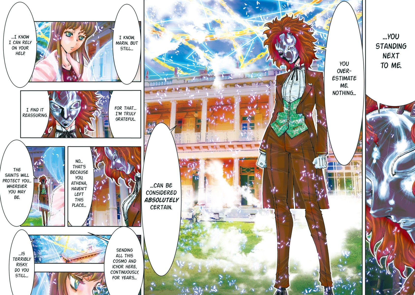 Saint Seiya Episode.G -Assassin- Chapter 83 page 4 - Chapter 83: Greatest horn