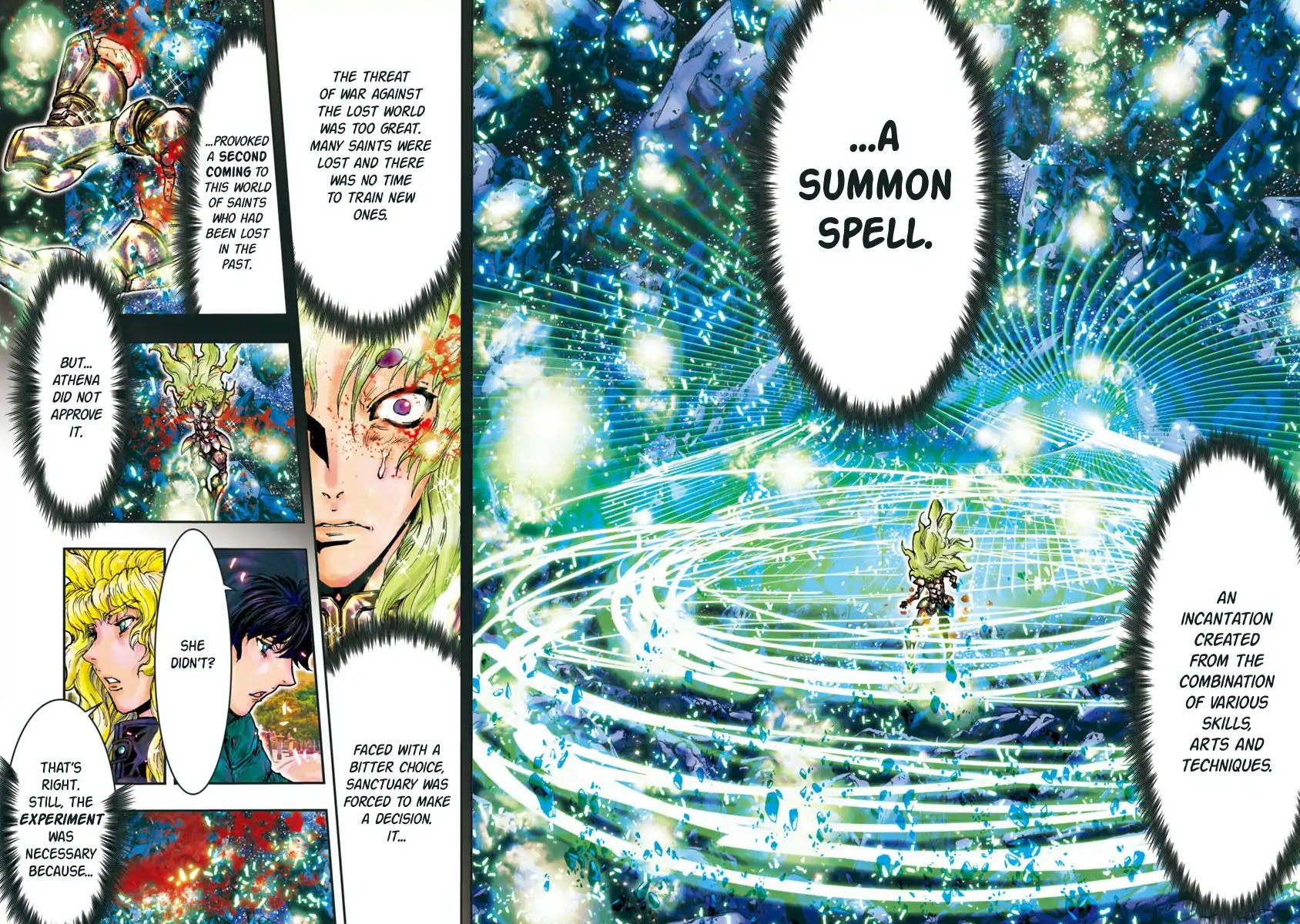 Saint Seiya Episode.G -Assassin- Chapter 85 page 17 - Chapter 85: Recall