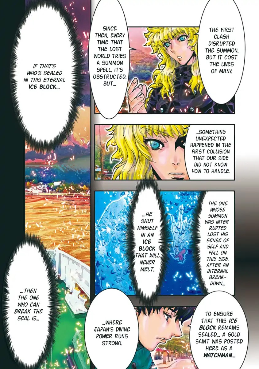 Saint Seiya Episode.G -Assassin- Chapter 85 page 19 - Chapter 85: Recall
