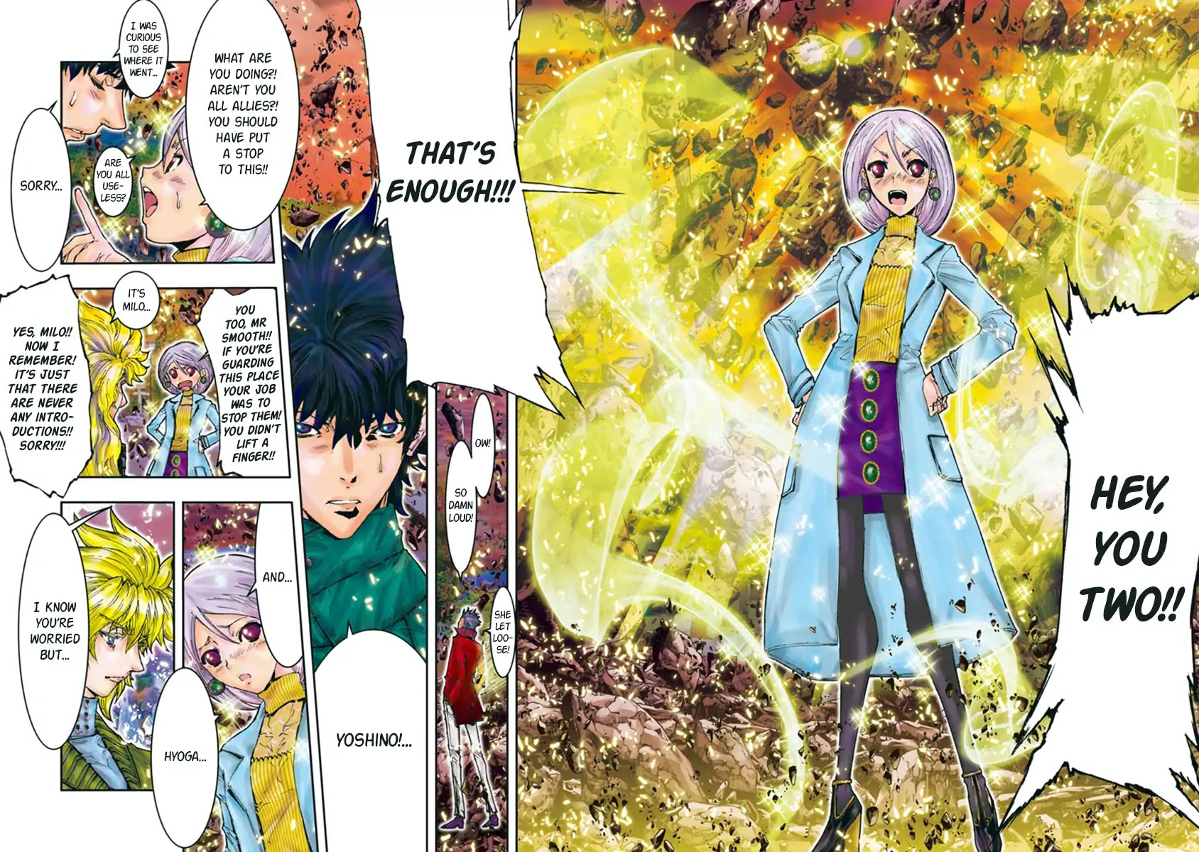 Saint Seiya Episode.G -Assassin- Chapter 88 page 15 - Chapter 88: Ghost