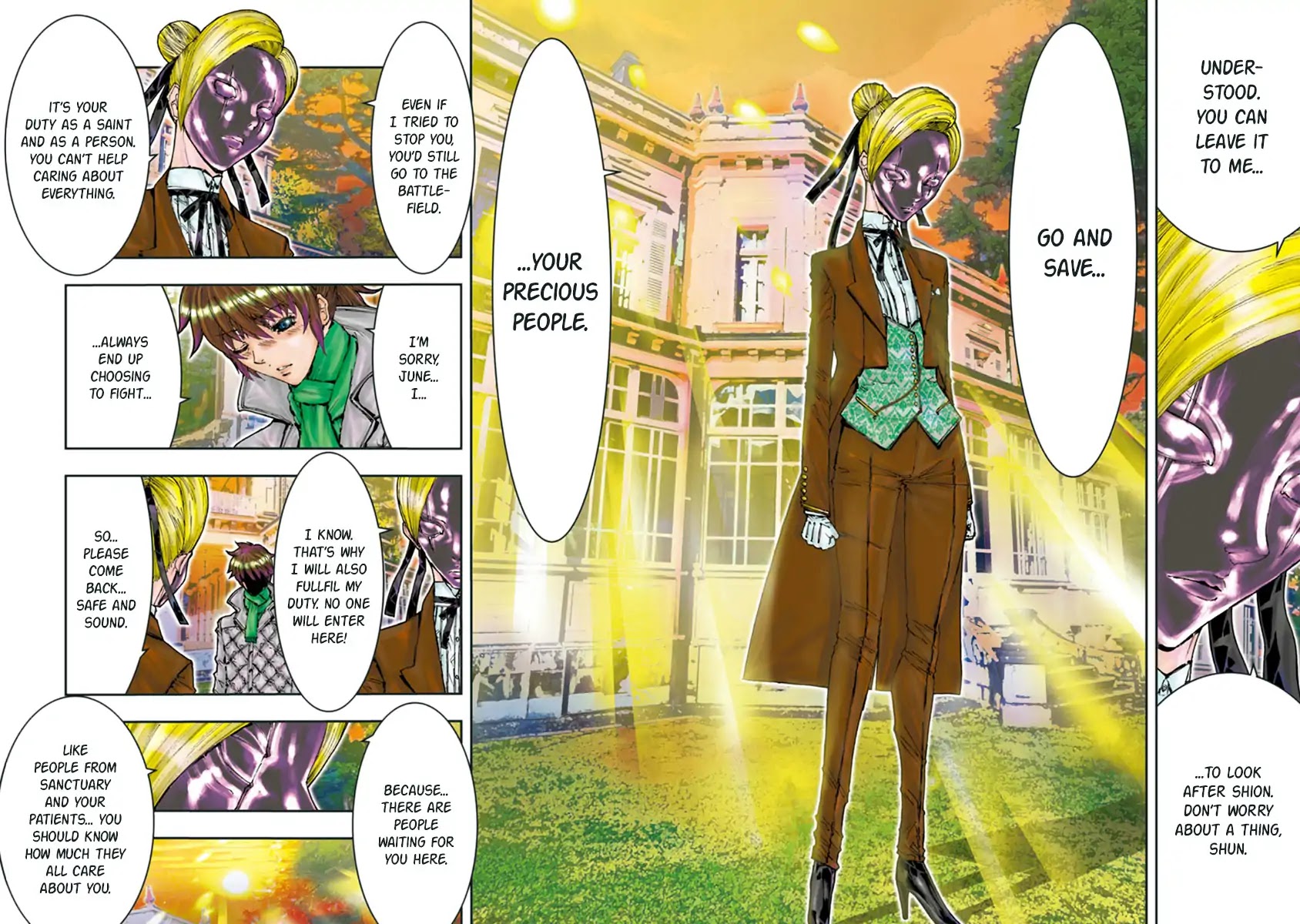 Saint Seiya Episode.G -Assassin- Chapter 88 page 6 - Chapter 88: Ghost