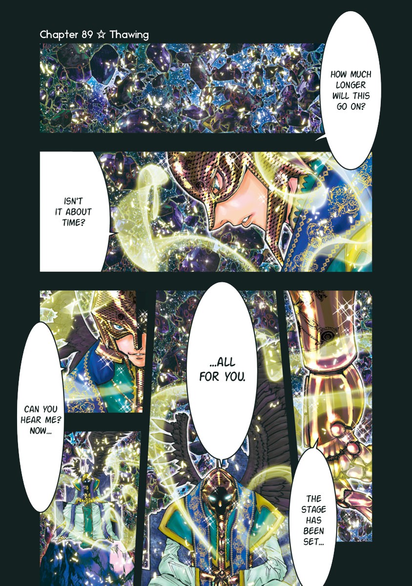 Saint Seiya Episode.G -Assassin- Chapter 89 page 1 - Chapter 89: Thawing