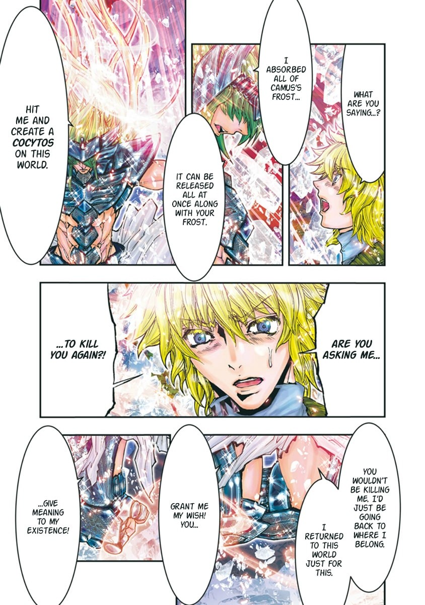 Saint Seiya Episode.G -Assassin- Chapter 91 page 14 - Chapter 91: The meaning of one's existence