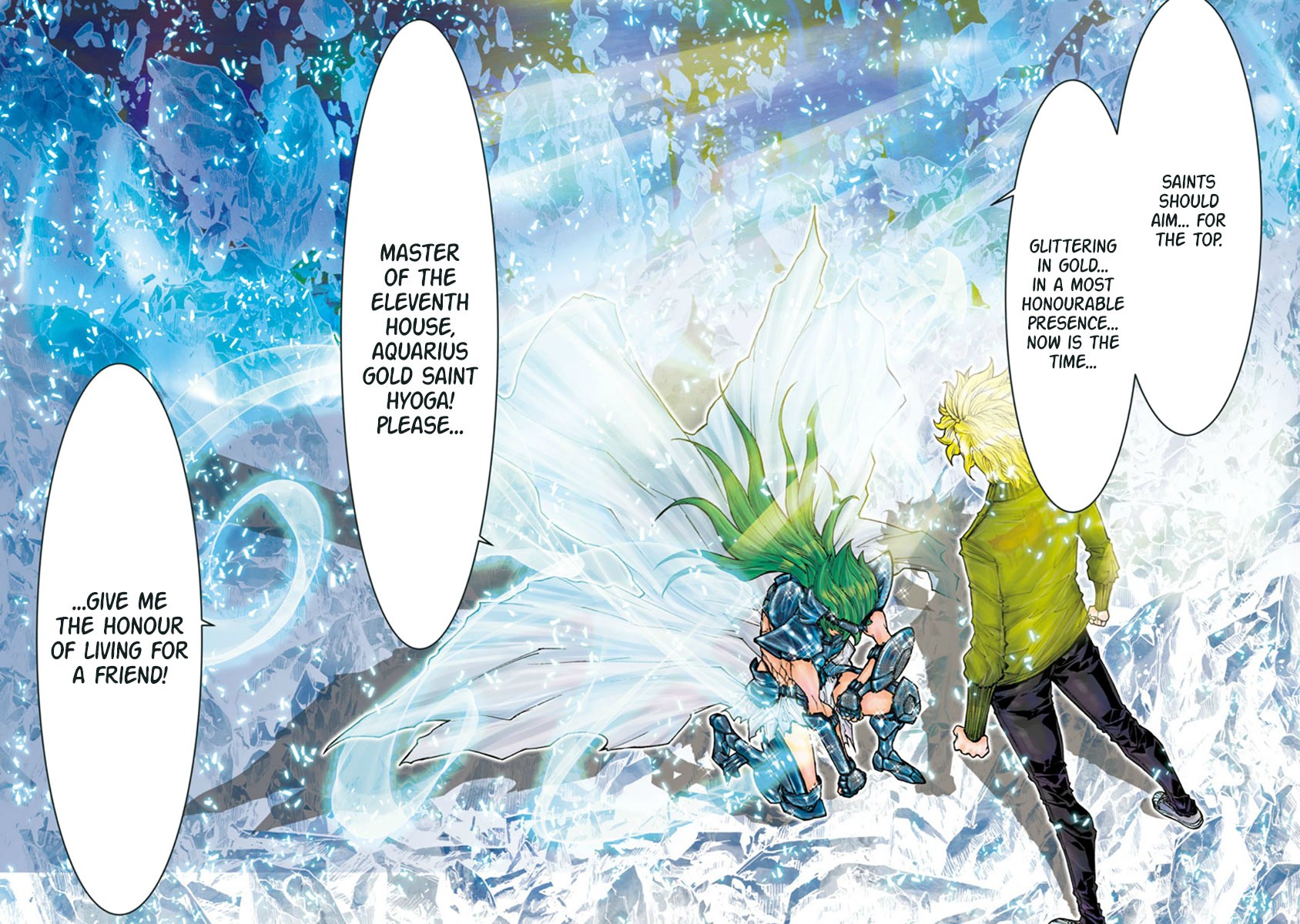 Saint Seiya Episode.G -Assassin- Chapter 91 page 15 - Chapter 91: The meaning of one's existence