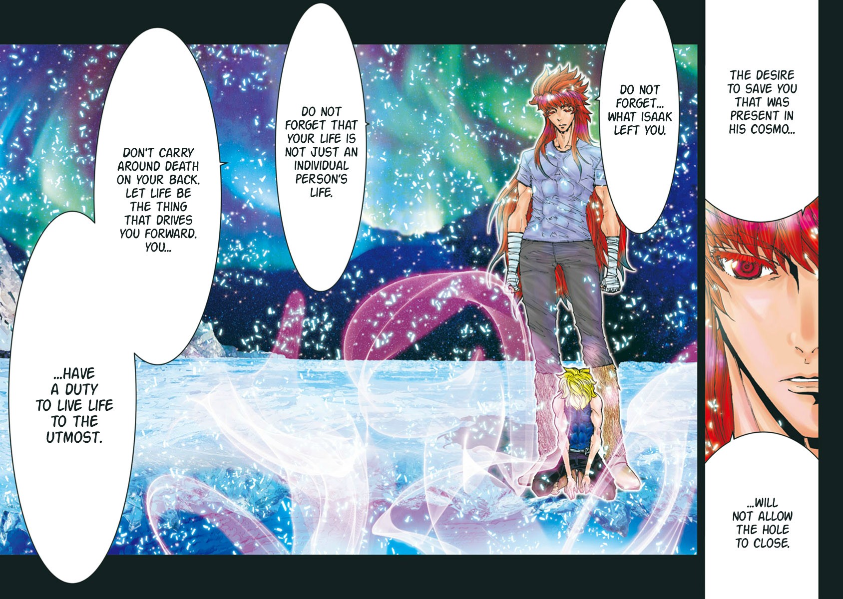 Saint Seiya Episode.G -Assassin- Chapter 91 page 4 - Chapter 91: The meaning of one's existence