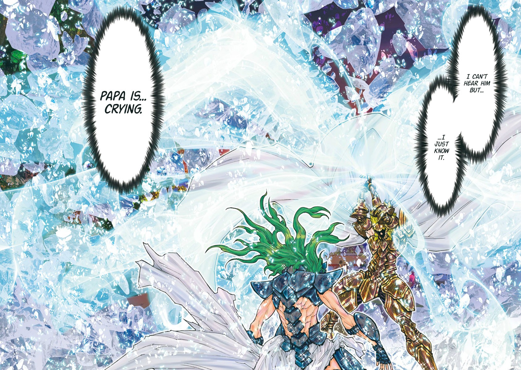 Saint Seiya Episode.G -Assassin- Chapter 92 page 2 - Chapter 92: Two people as one