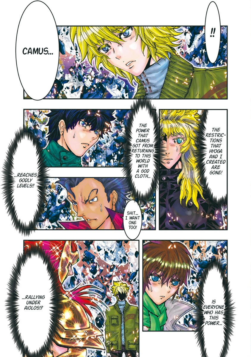 Saint Seiya Episode.G -Assassin- Chapter 95 page 3 - Chapter 95: The divine sword