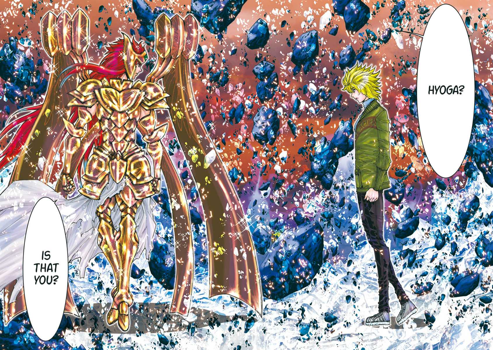 Saint Seiya Episode.G -Assassin- Chapter 95 page 4 - Chapter 95: The divine sword
