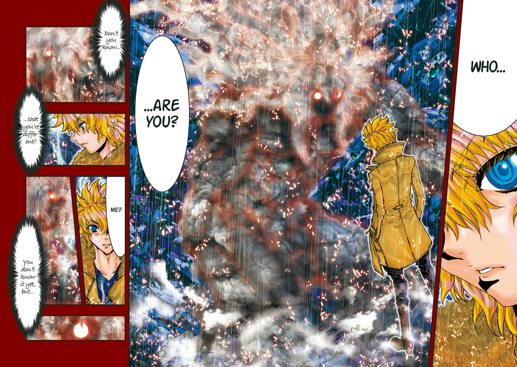 Saint Seiya Episode.G -Assassin- Chapter 96 page 3 - Chapter 96: The vessel of the great god