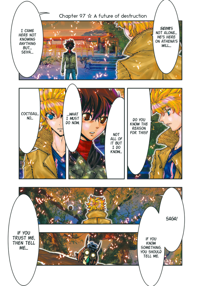 Saint Seiya Episode.G -Assassin- Chapter 97 page 1 - Chapter 97: A future of destruction