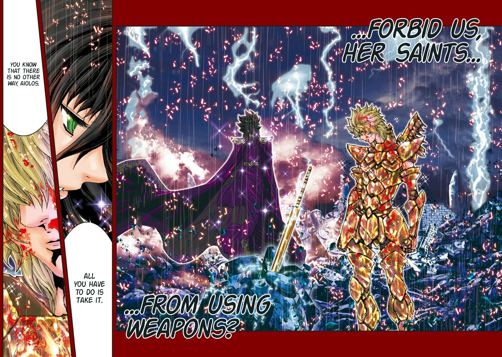 Saint Seiya Episode.G -Assassin- Chapter 97 page 4 - Chapter 97: A future of destruction