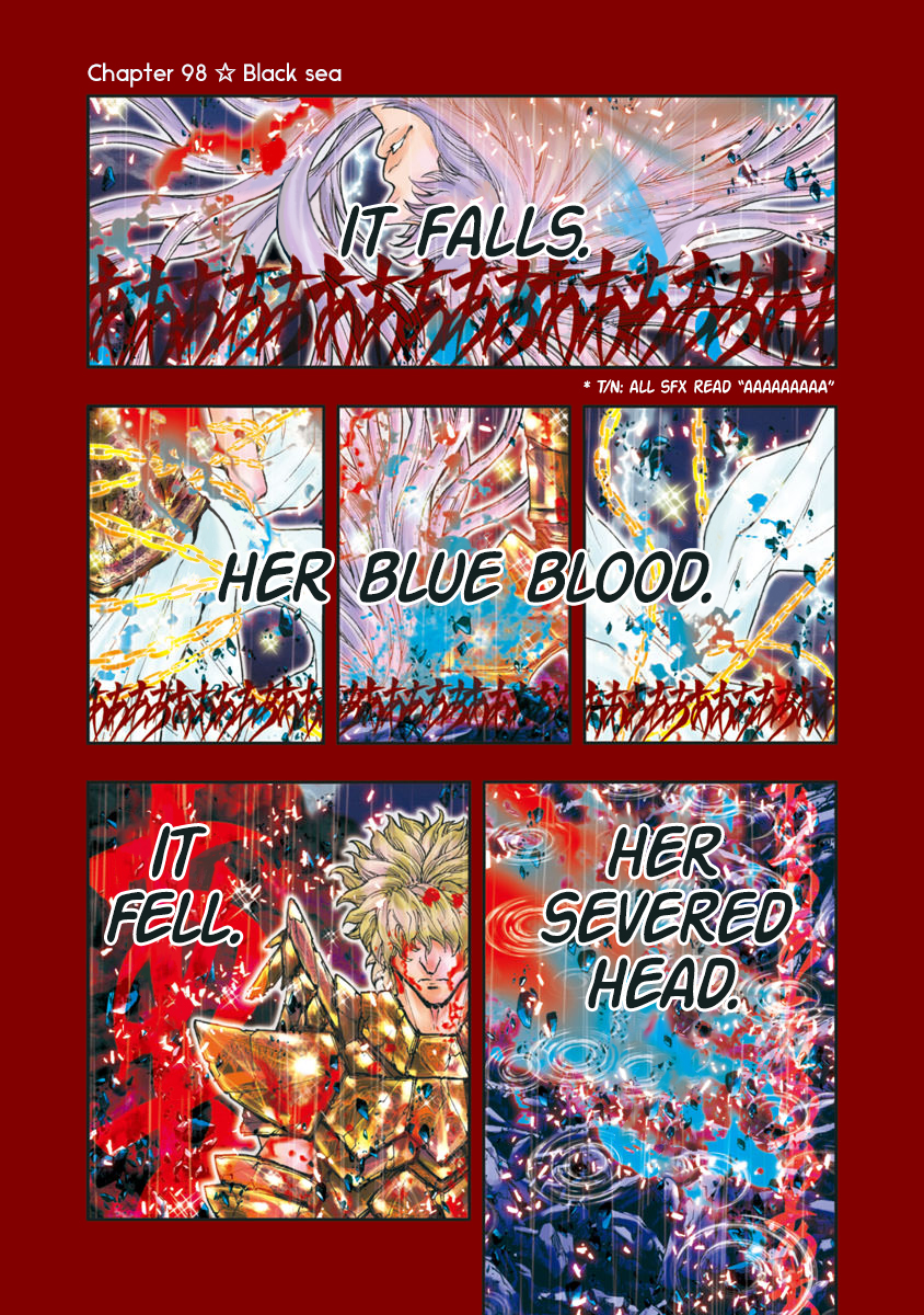Saint Seiya Episode.G -Assassin- Chapter 98 page 1 - Chapter 98: Black sea