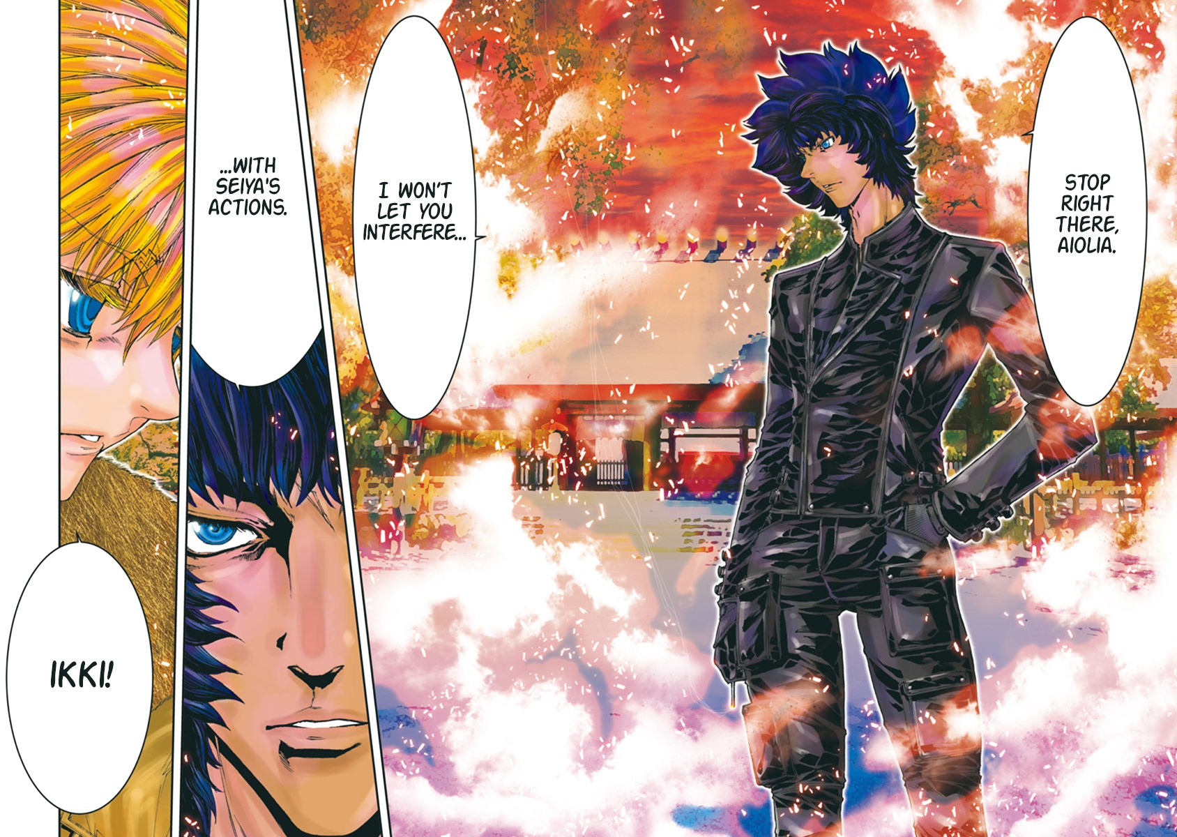 Saint Seiya Episode.G -Assassin- Chapter 98 page 12 - Chapter 98: Black sea