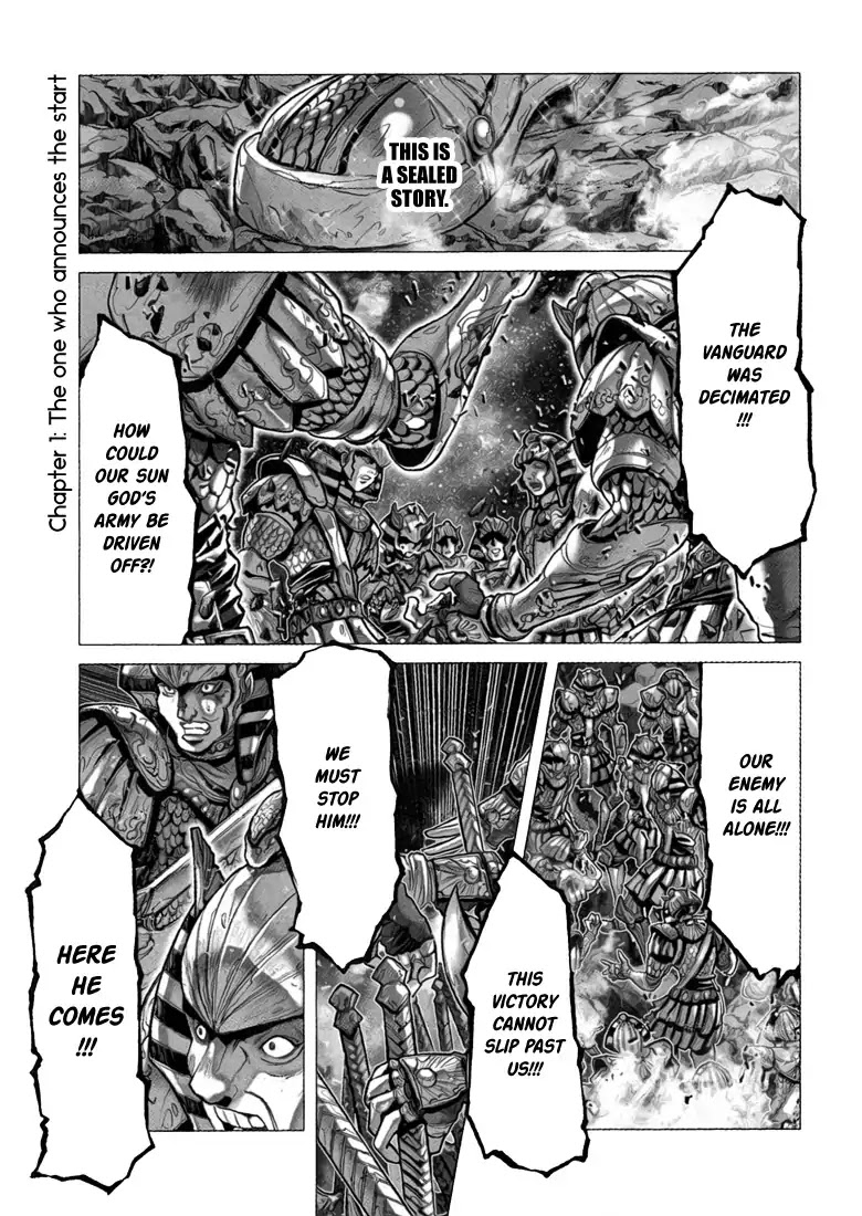 Saint Seiya Episode.G Chapter 0.1 page 1 - Chapter 0.1: The One Who Announces the Start