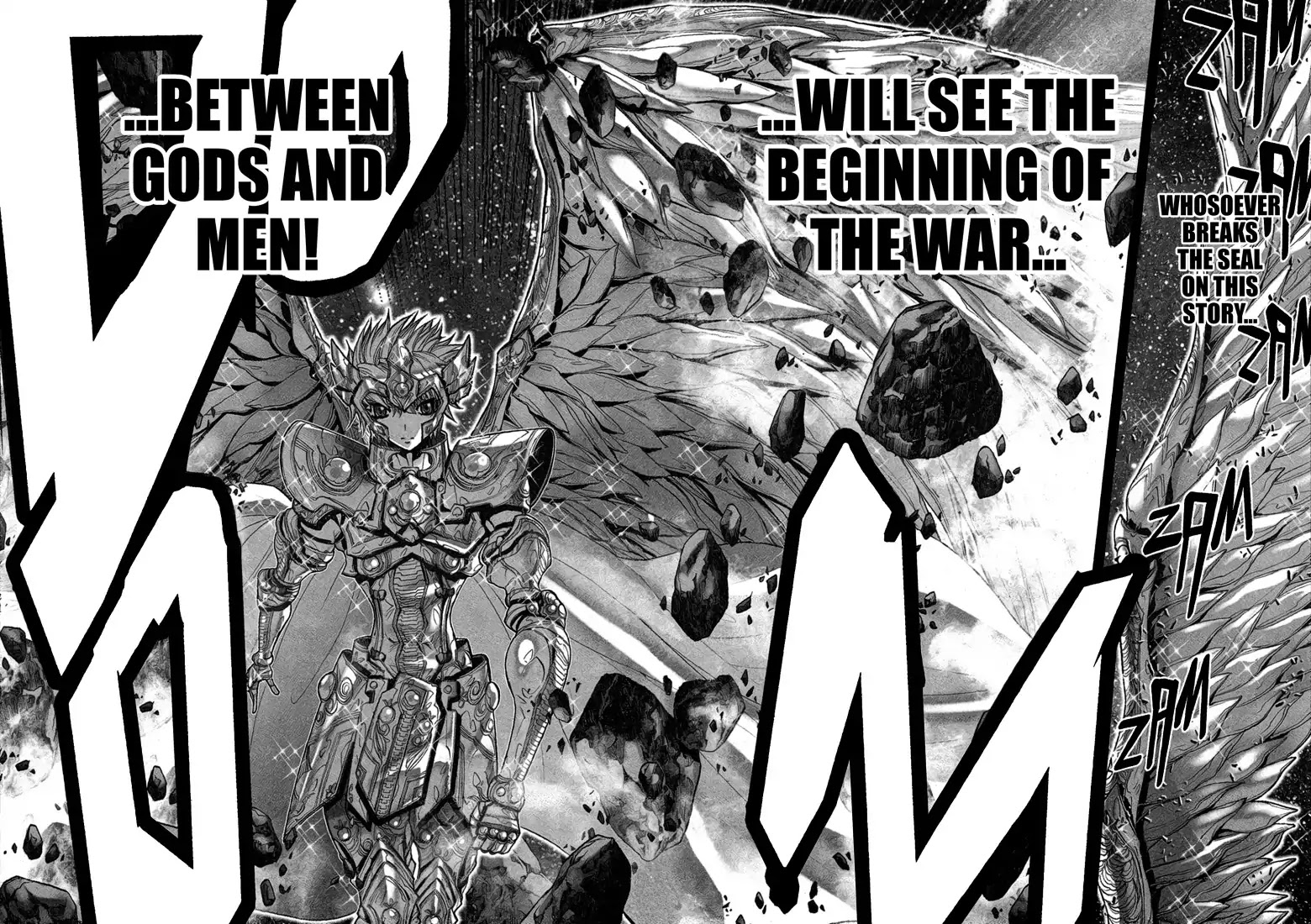 Saint Seiya Episode.G Chapter 0.1 page 2 - Chapter 0.1: The One Who Announces the Start