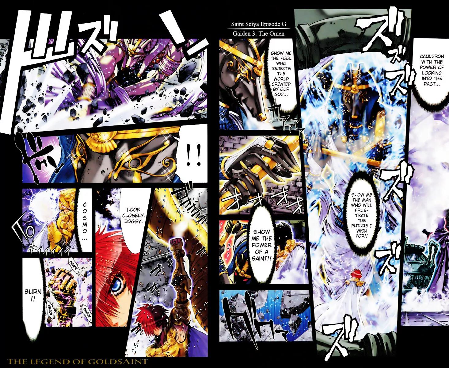 Saint Seiya Episode.G Chapter 13.3 page 4 - Chapter 13.3: The Omen