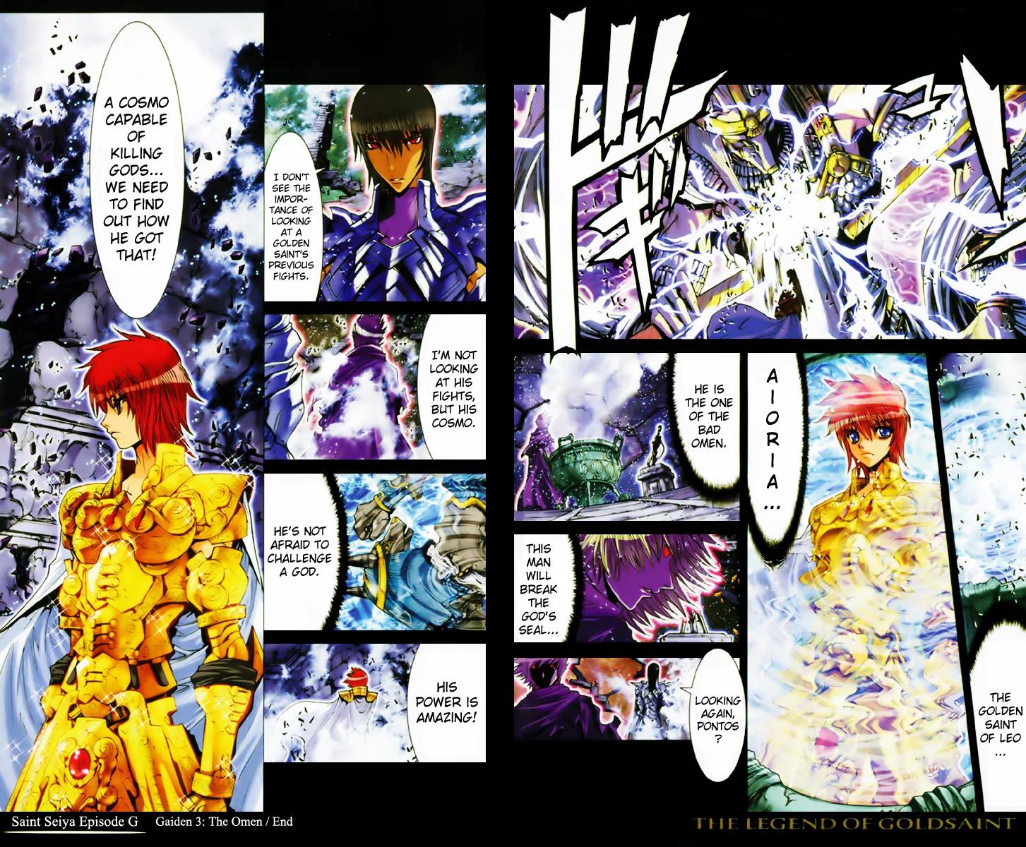 Saint Seiya Episode.G Chapter 13.3 page 6 - Chapter 13.3: The Omen