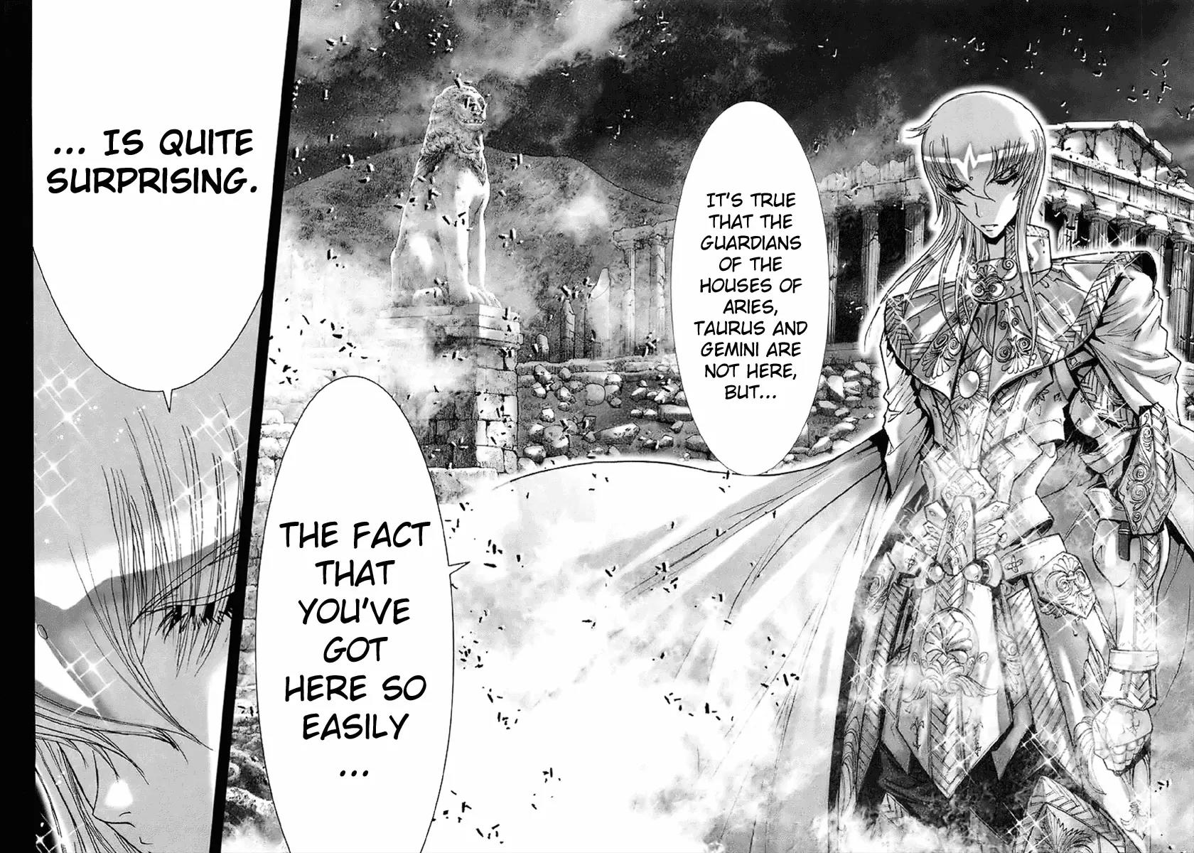 Saint Seiya Episode.G Chapter 15 page 12 - Chapter 15: The One With The Golden Fang