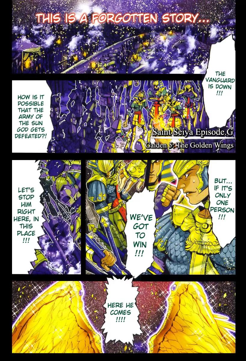 Saint Seiya Episode.G Chapter 17.5 page 6 - Chapter 17.5: The Golden Wings