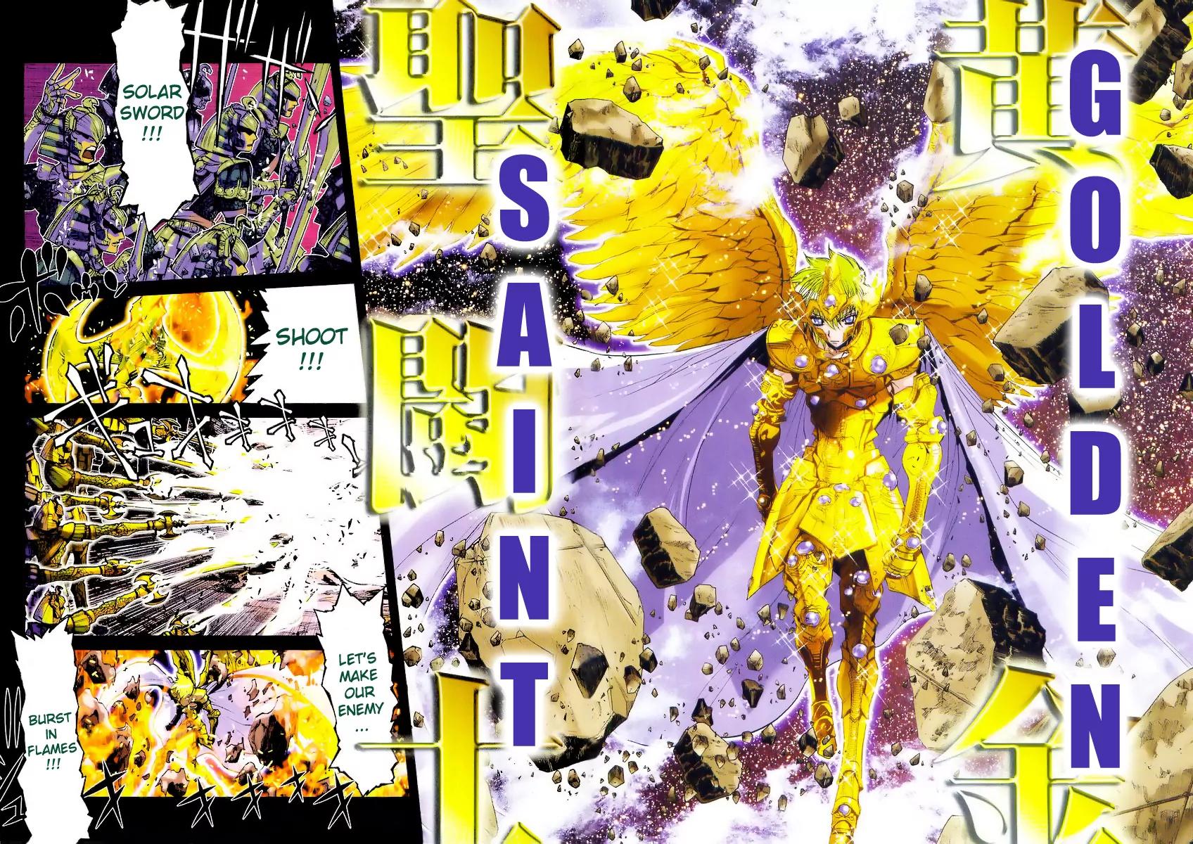 Saint Seiya Episode.G Chapter 17.5 page 7 - Chapter 17.5: The Golden Wings