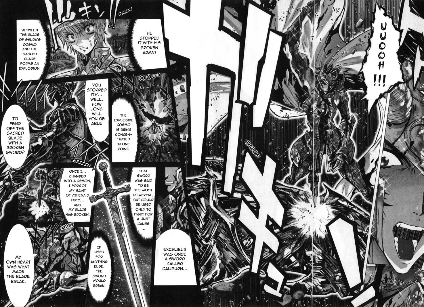 Saint Seiya Episode.G Chapter 29 page 23 - Chapter 29: The One Who Grants The Sacred Sword