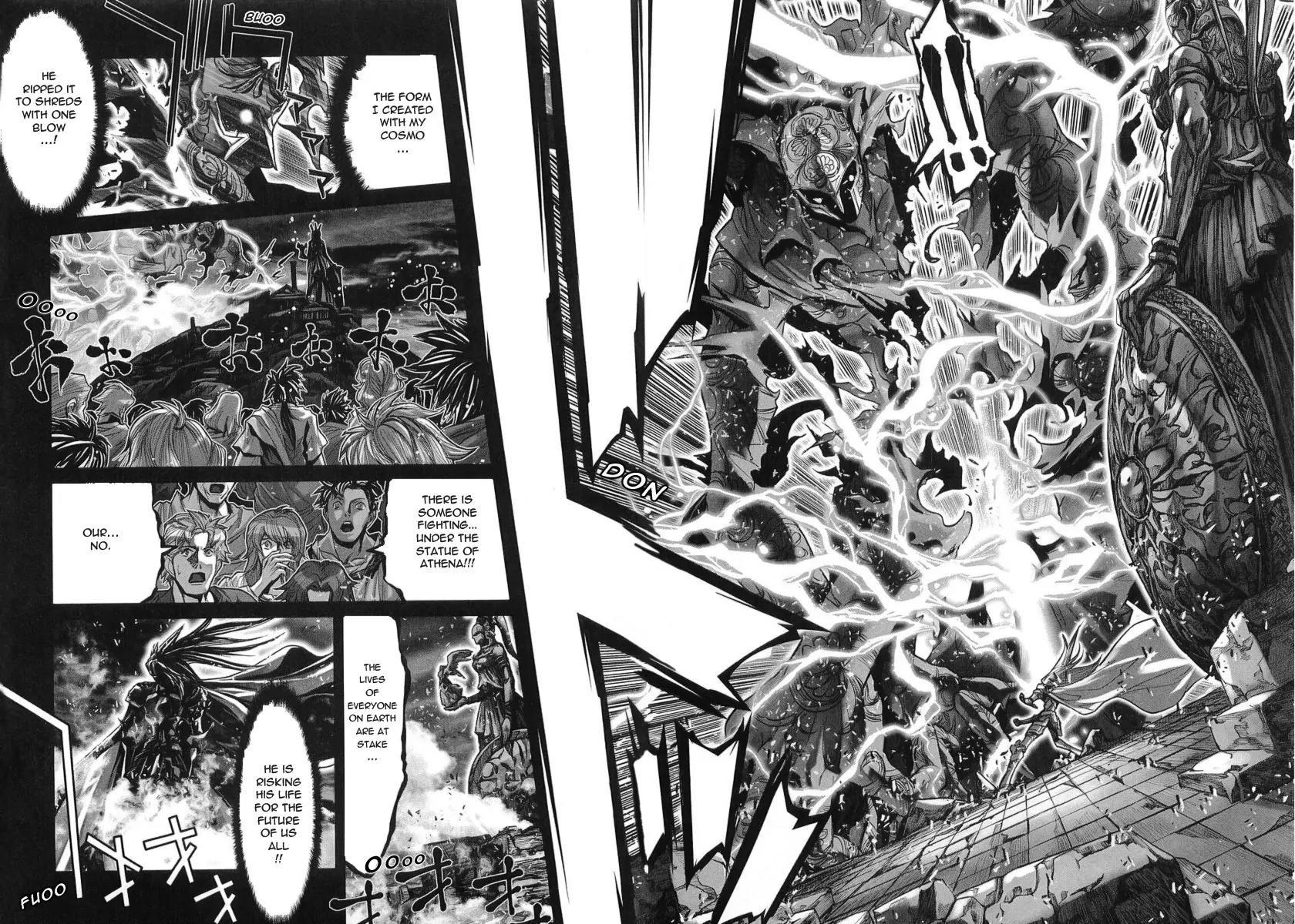 Saint Seiya Episode.G Chapter 30 page 22 - Chapter 30: The One Who Stands In The Way