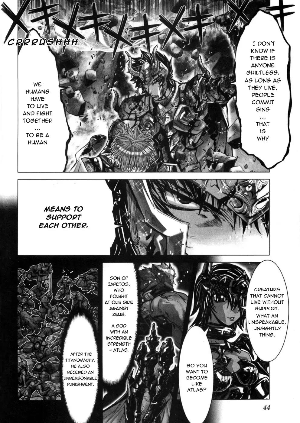 Saint Seiya Episode.G Chapter 34 page 21 - Chapter 34: The One Who Convicts