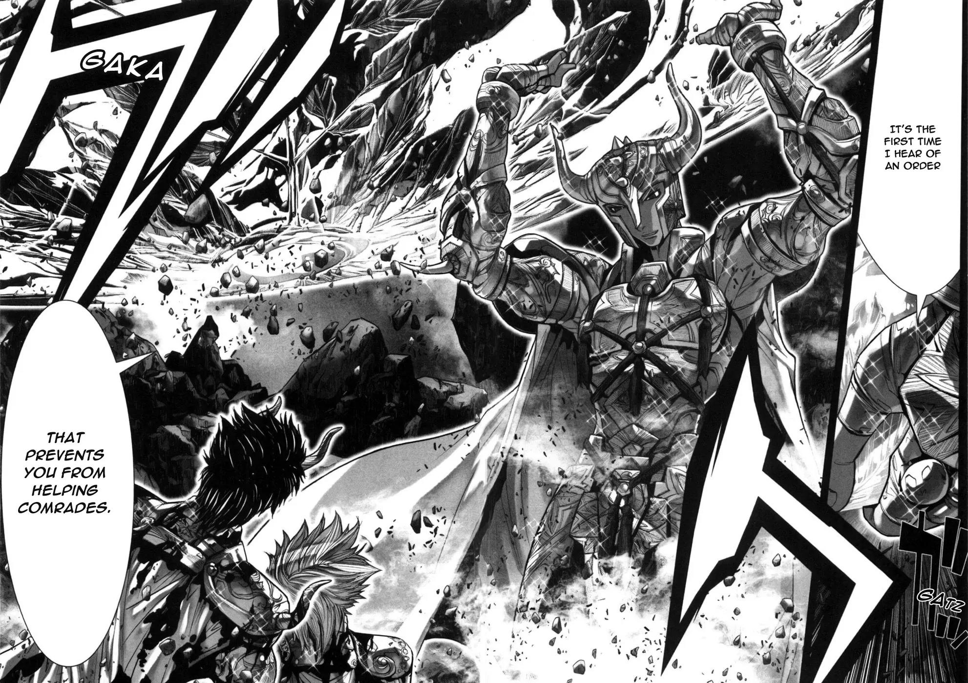 Saint Seiya Episode.G Chapter 34 page 27 - Chapter 34: The One Who Convicts