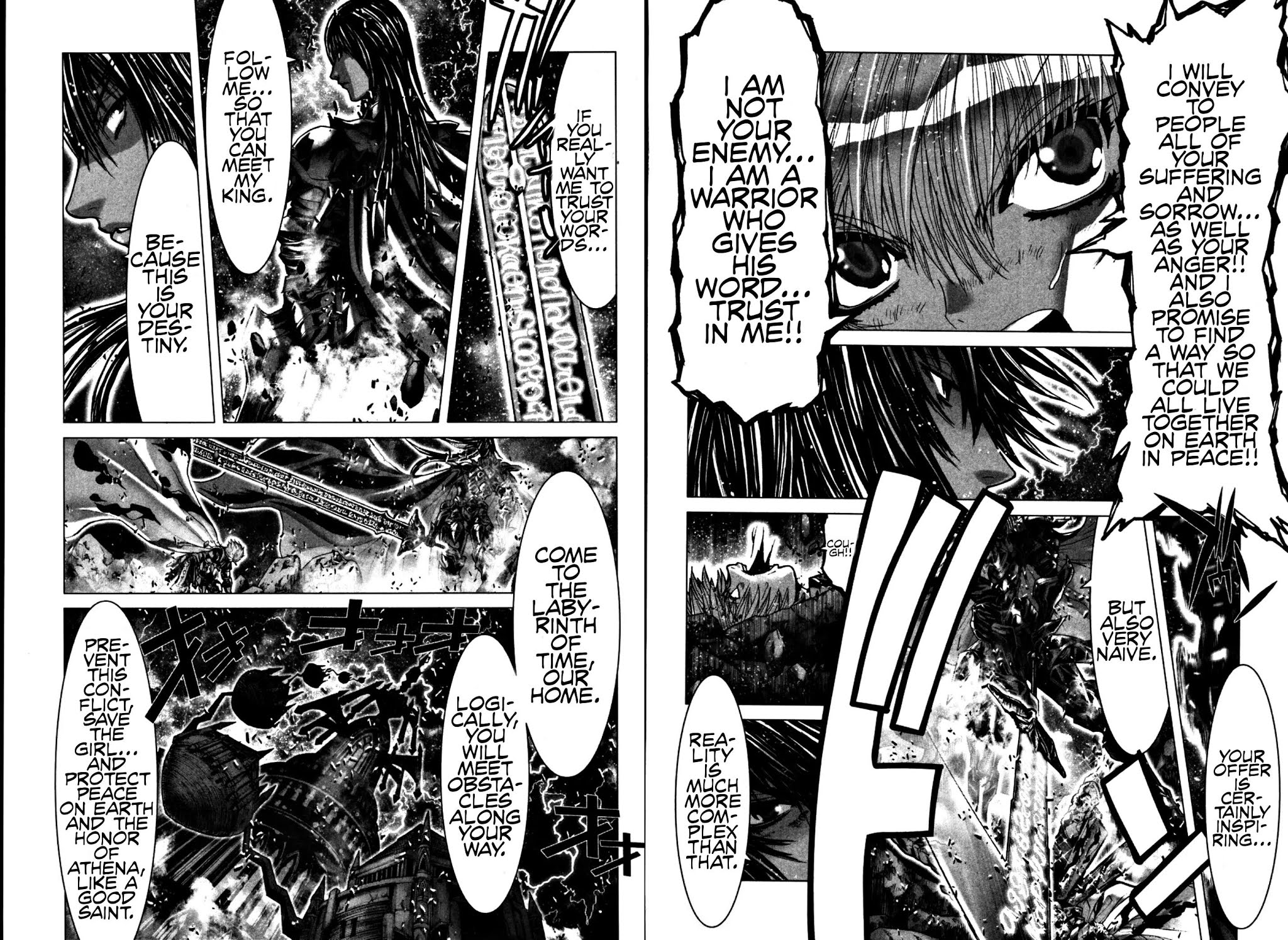 Saint Seiya Episode.G Chapter 41 page 17 - Chapter 41: The one who scents the air