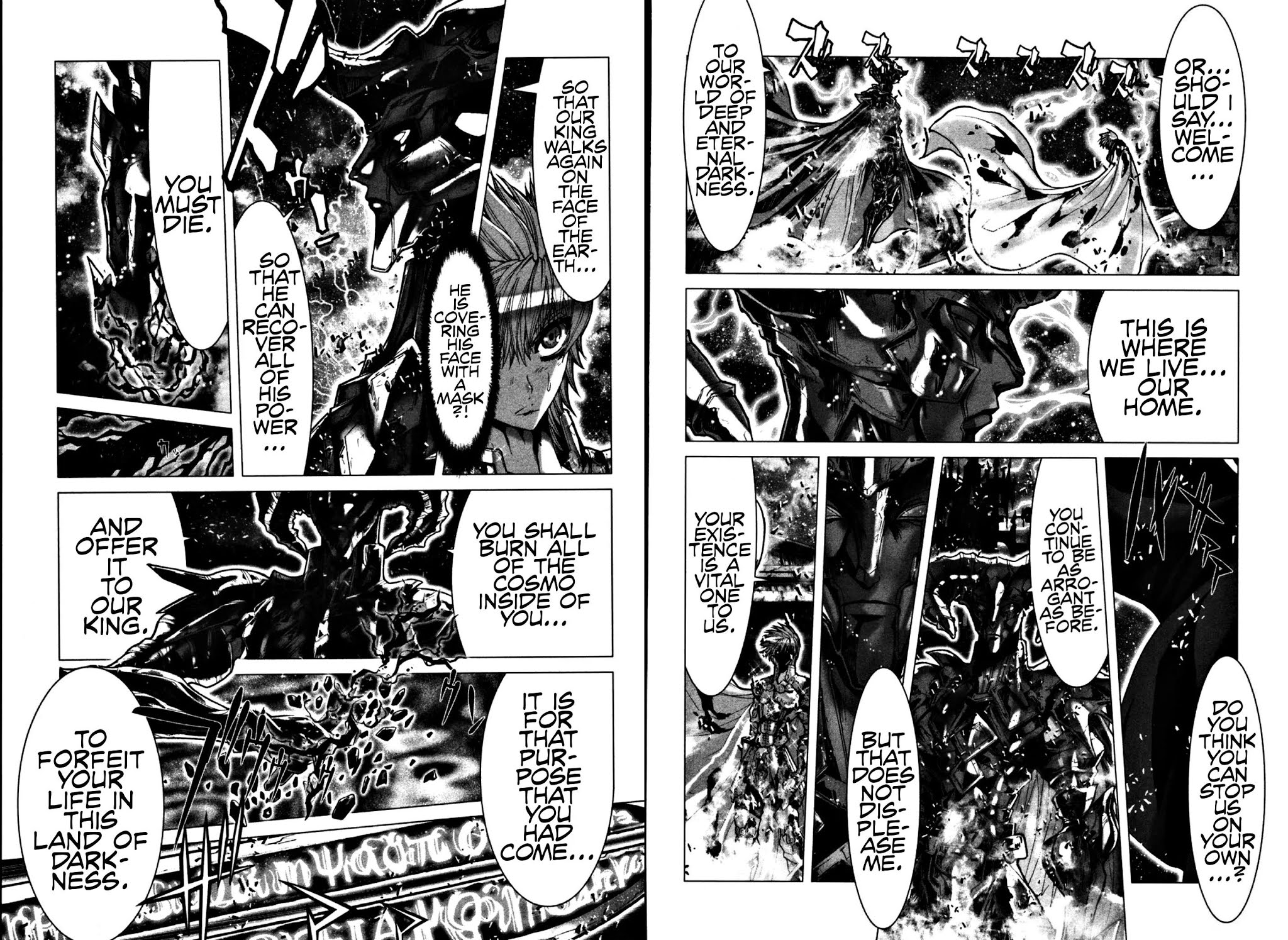 Saint Seiya Episode.G Chapter 41 page 8 - Chapter 41: The one who scents the air