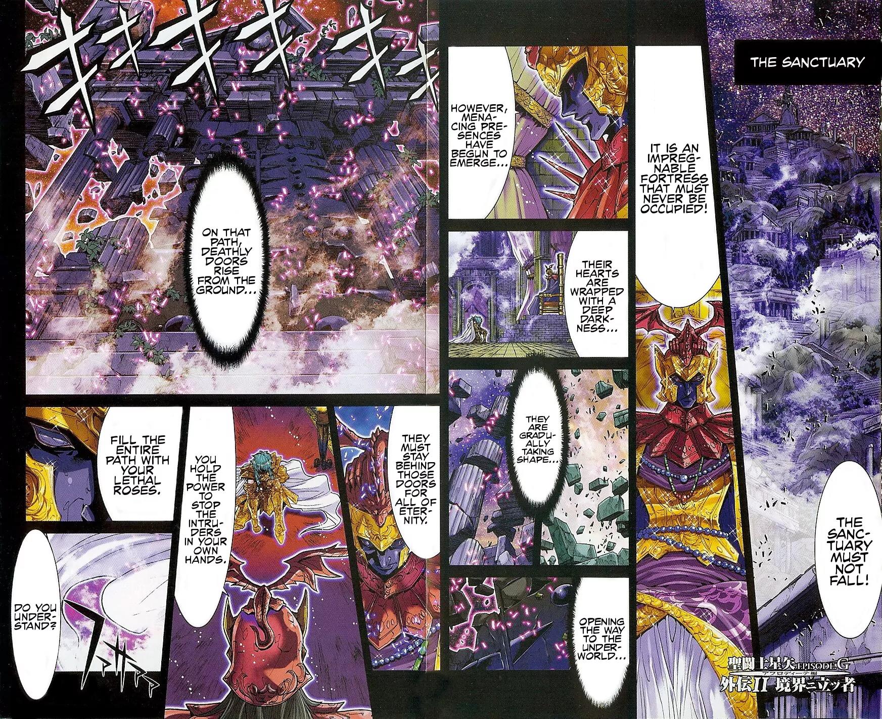 Saint Seiya Episode.G Chapter 42.5 page 3 - Chapter 42.5: The One Who Stands At The Limit