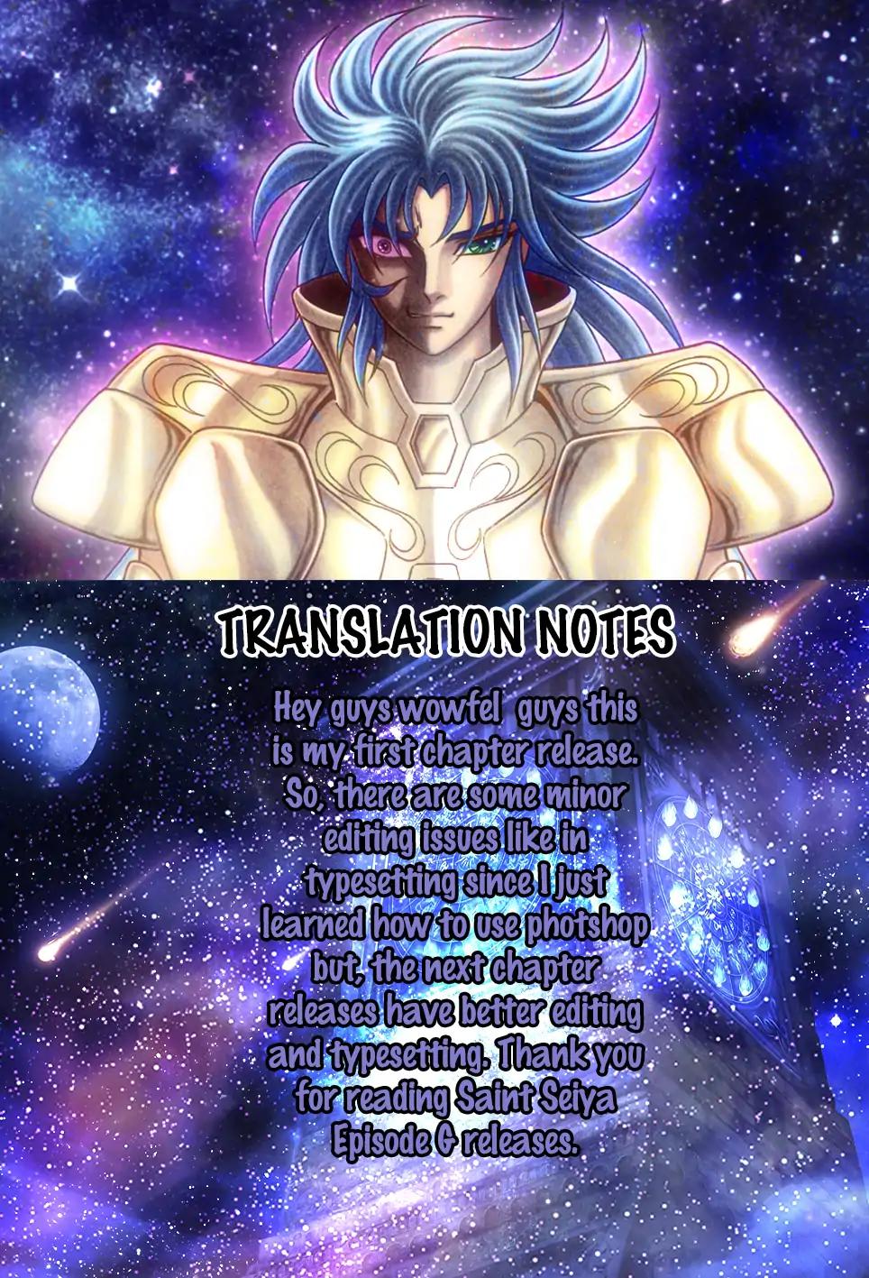 Saint Seiya Episode.G Chapter 43 page 44 - Chapter 43: The One Chosen by the Gods