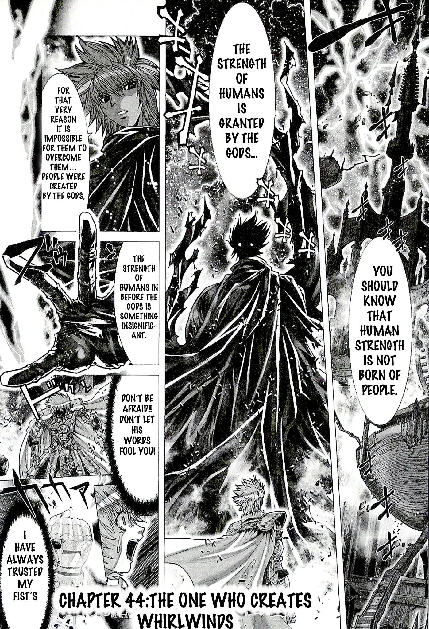Saint Seiya Episode.G Chapter 44 page 1 - Chapter 44: The One Who Creates Whirlwinds