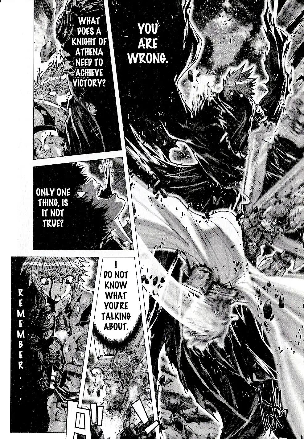 Saint Seiya Episode.G Chapter 45 page 23 - Chapter 45: The One Who Pays With Sacrifice