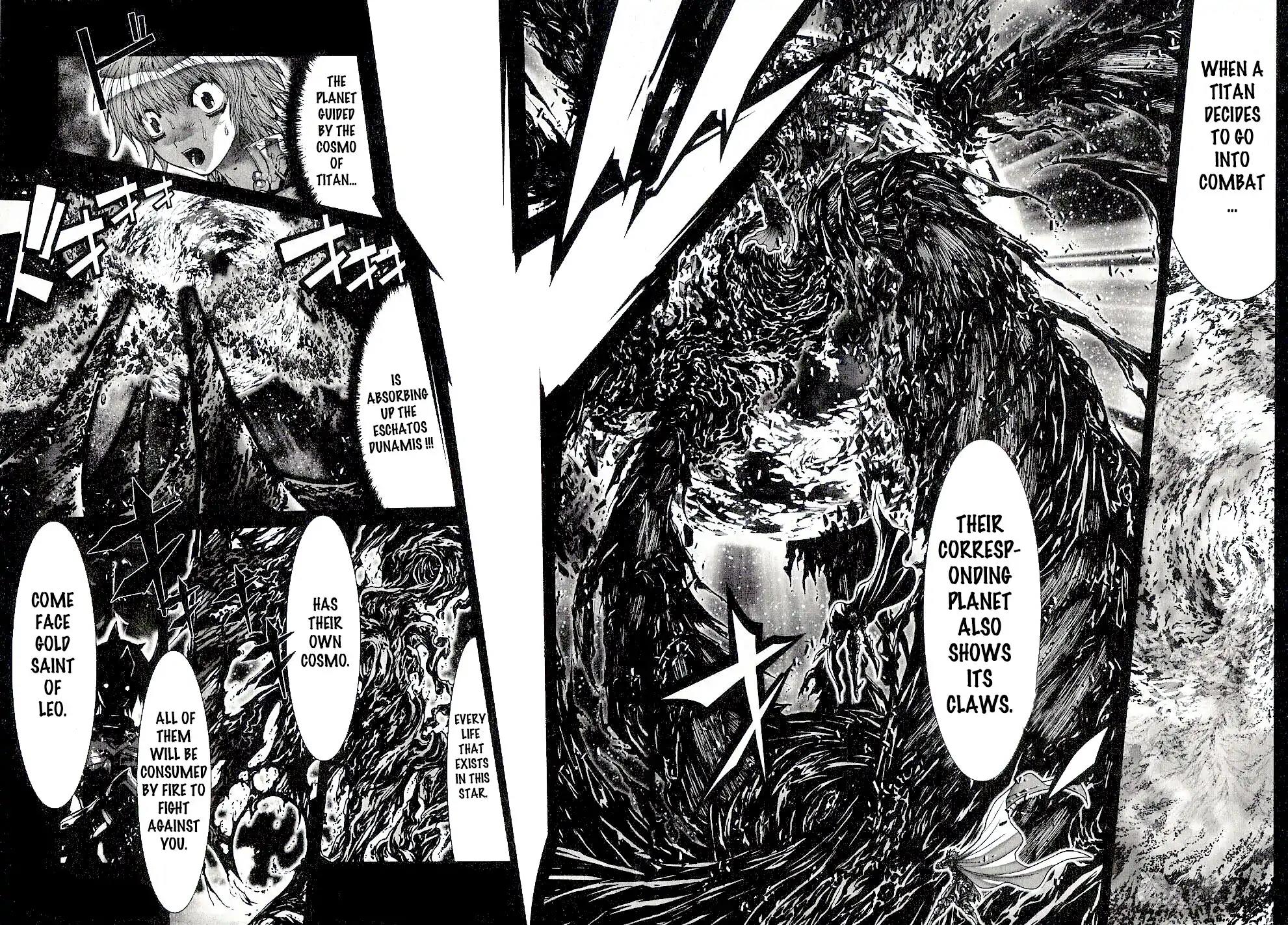 Saint Seiya Episode.G Chapter 48 page 19 - Chapter 48: The One Who Carries the Universe