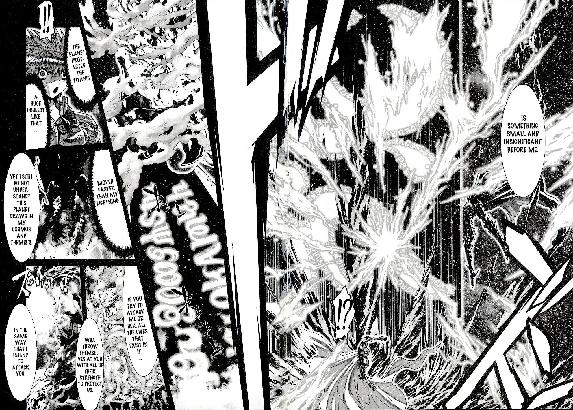 Saint Seiya Episode.G Chapter 48 page 23 - Chapter 48: The One Who Carries the Universe