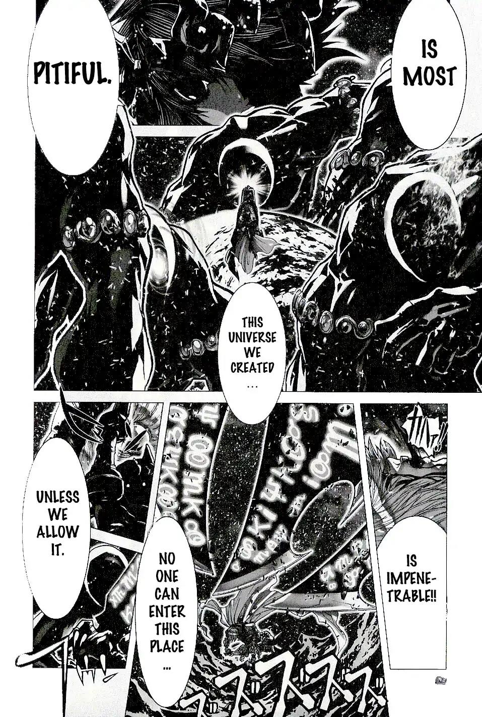 Saint Seiya Episode.G Chapter 48 page 27 - Chapter 48: The One Who Carries the Universe