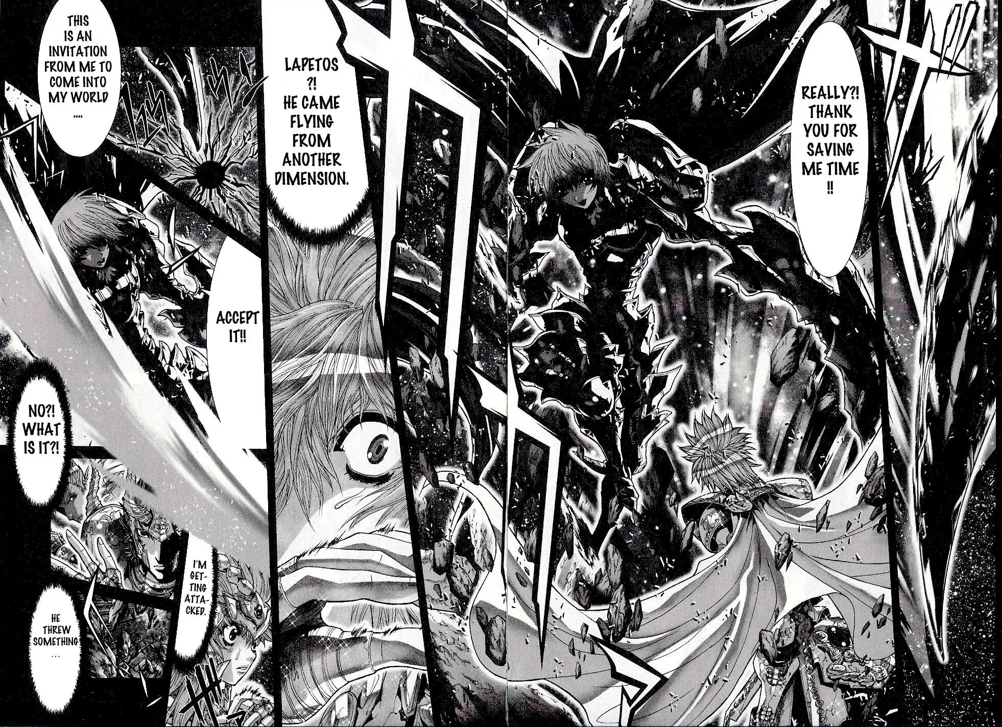Saint Seiya Episode.G Chapter 48 page 9 - Chapter 48: The One Who Carries the Universe