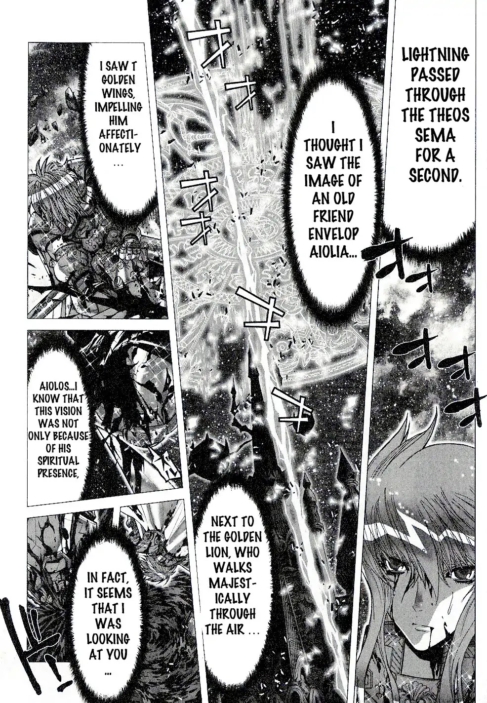 Saint Seiya Episode.G Chapter 52 page 11 - Chapter 52: The One Who Continues to be God
