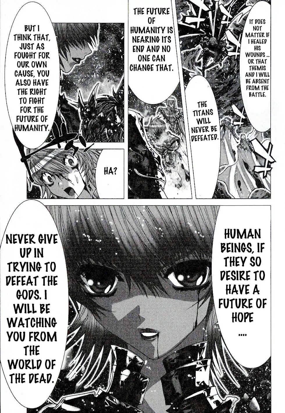 Saint Seiya Episode.G Chapter 52 page 22 - Chapter 52: The One Who Continues to be God