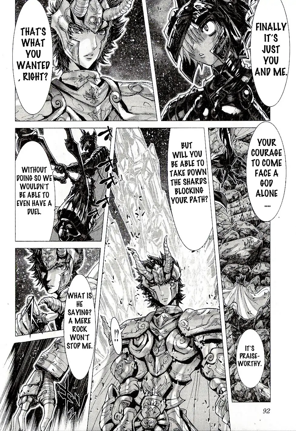 Saint Seiya Episode.G Chapter 53 page 27 - Chapter 53: The One Who Breaks Bonds