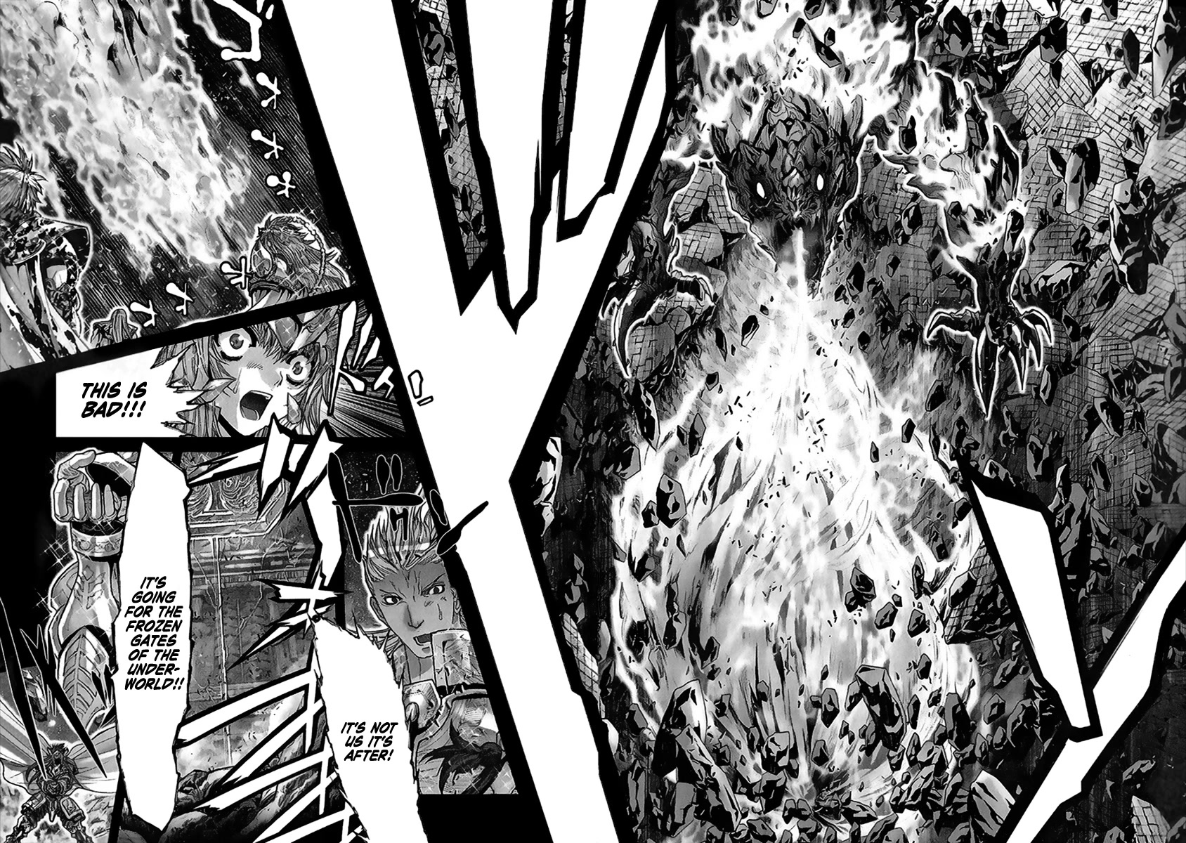 Saint Seiya Episode.G Chapter 54 page 10 - Chapter 54: Those Who Cross Swords