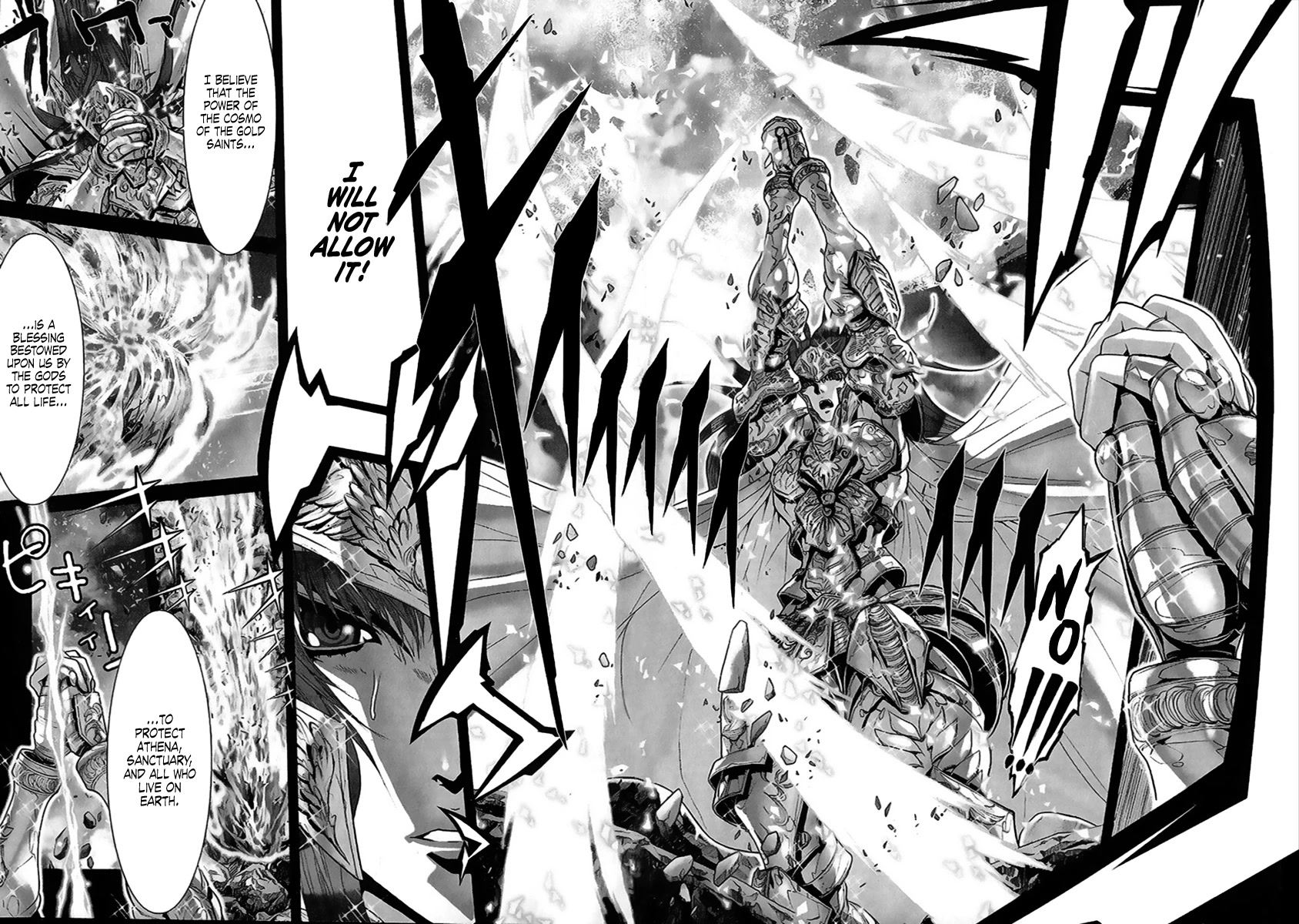 Saint Seiya Episode.G Chapter 54 page 11 - Chapter 54: Those Who Cross Swords
