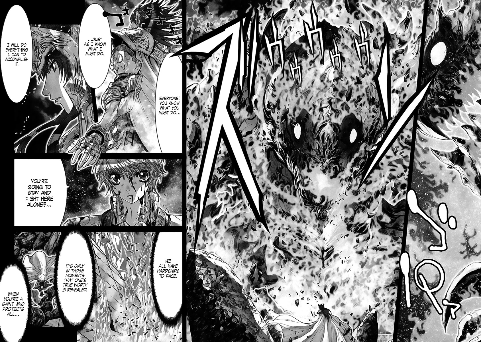 Saint Seiya Episode.G Chapter 54 page 14 - Chapter 54: Those Who Cross Swords
