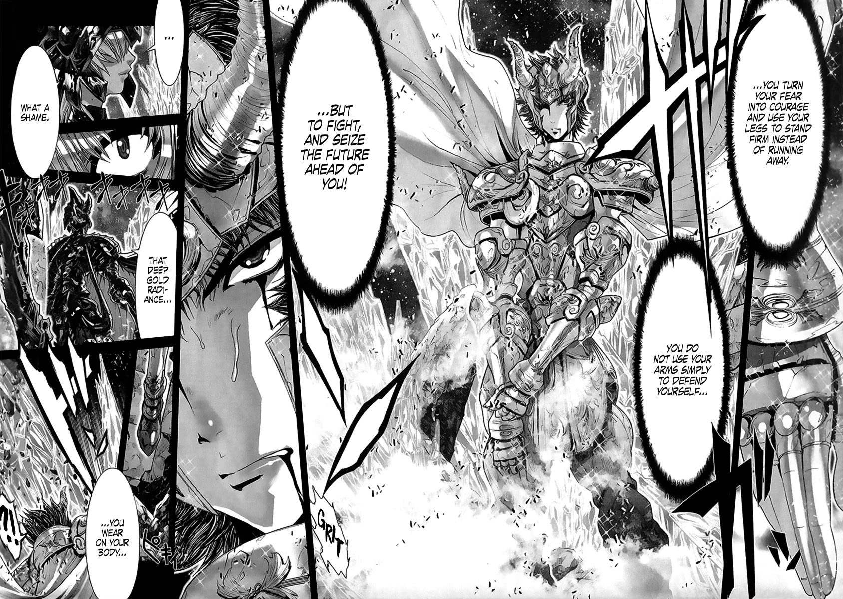 Saint Seiya Episode.G Chapter 54 page 15 - Chapter 54: Those Who Cross Swords