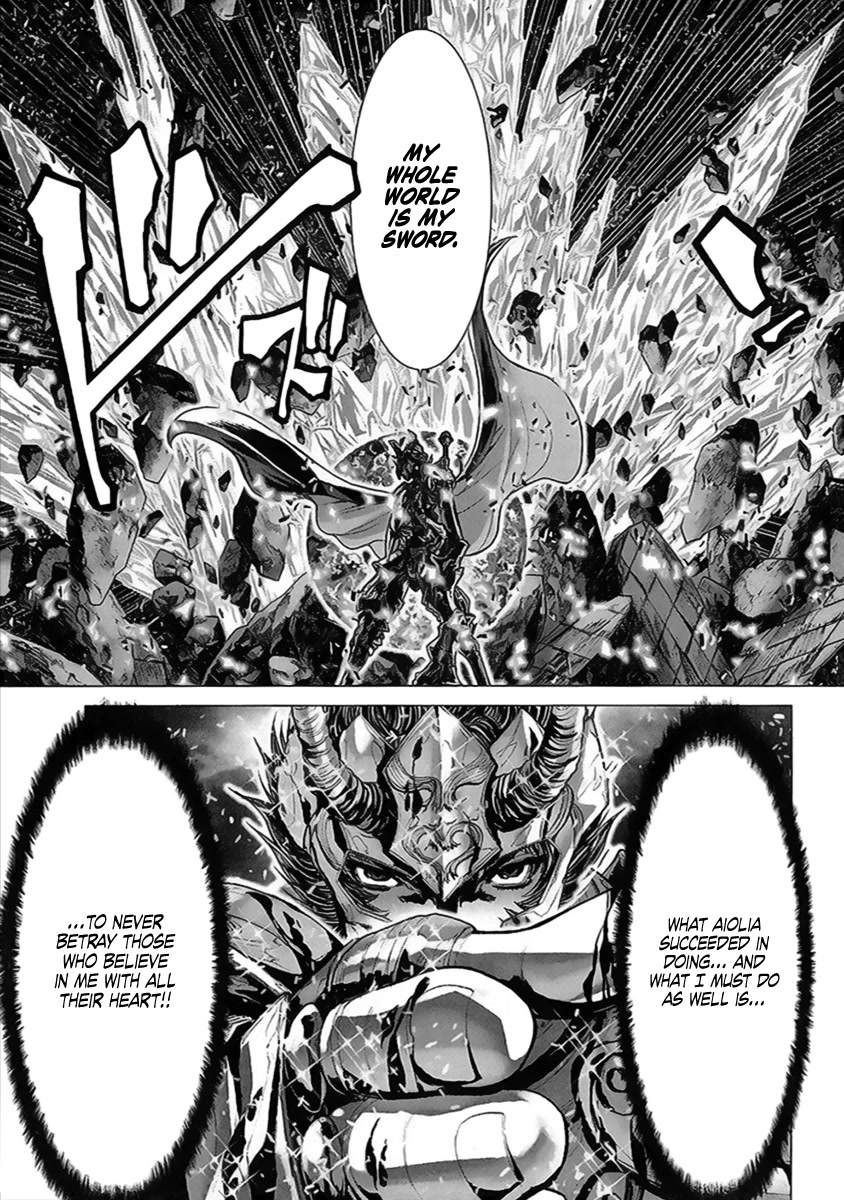 Saint Seiya Episode.G Chapter 54 page 22 - Chapter 54: Those Who Cross Swords