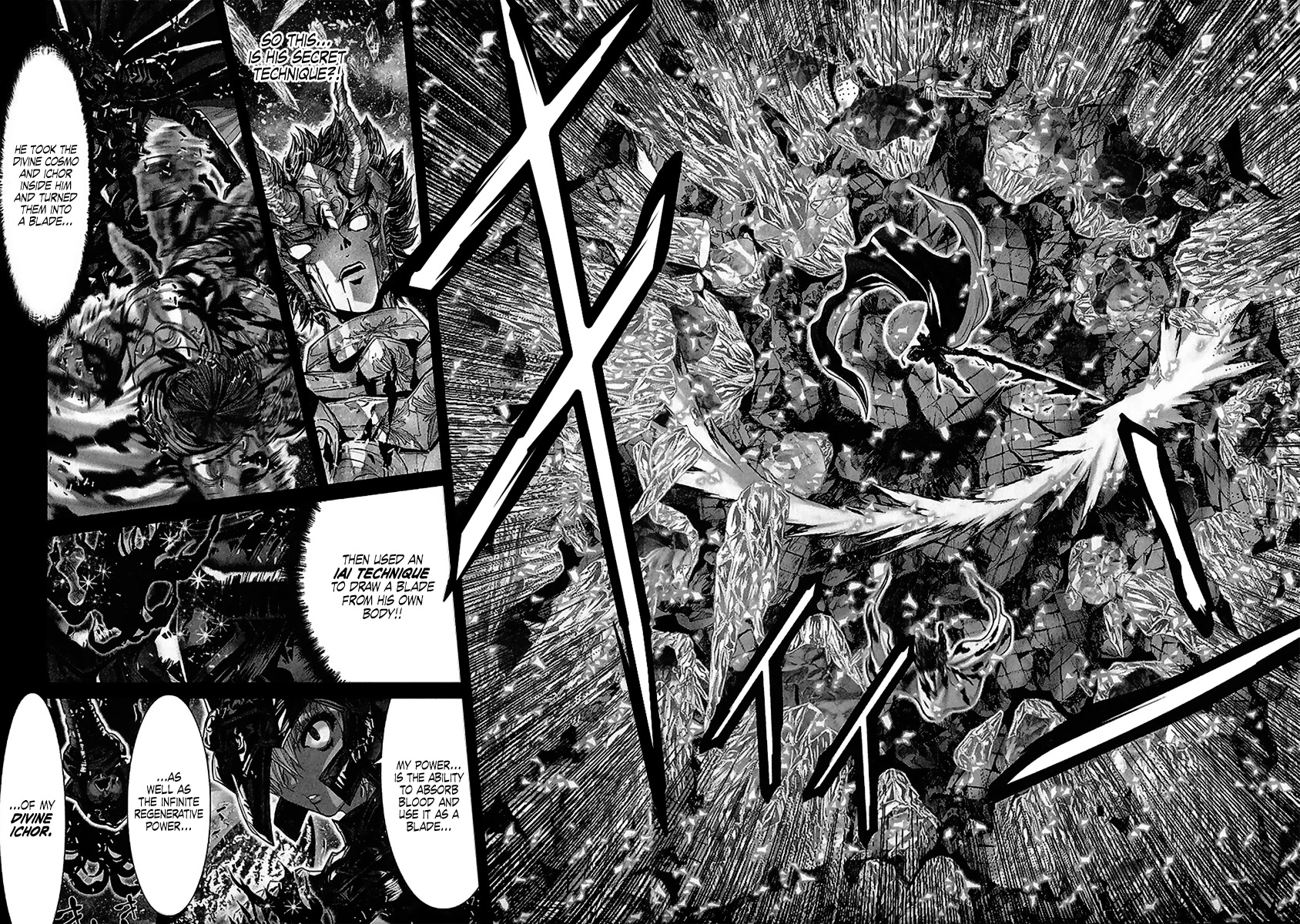 Saint Seiya Episode.G Chapter 55 page 11 - Chapter 55: The One Who Draws His Soul