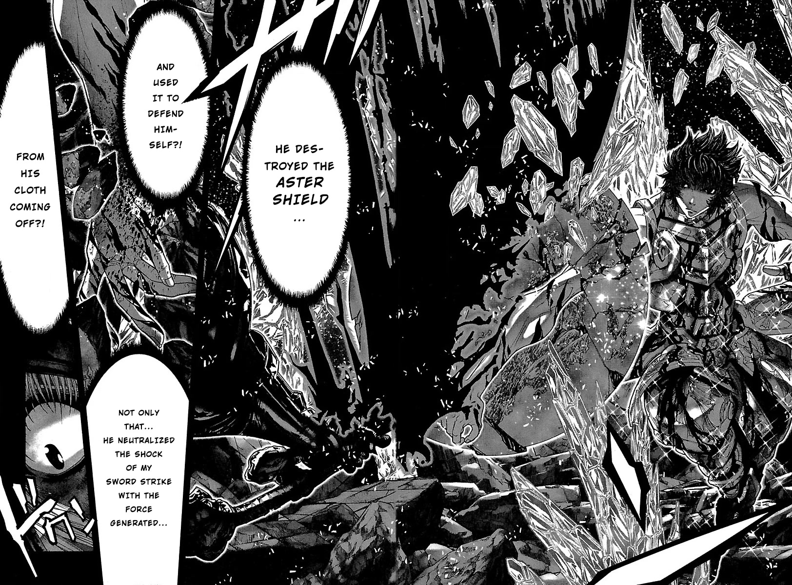 Saint Seiya Episode.G Chapter 56 page 13 - Chapter 56: The One Who Inherits His Technique